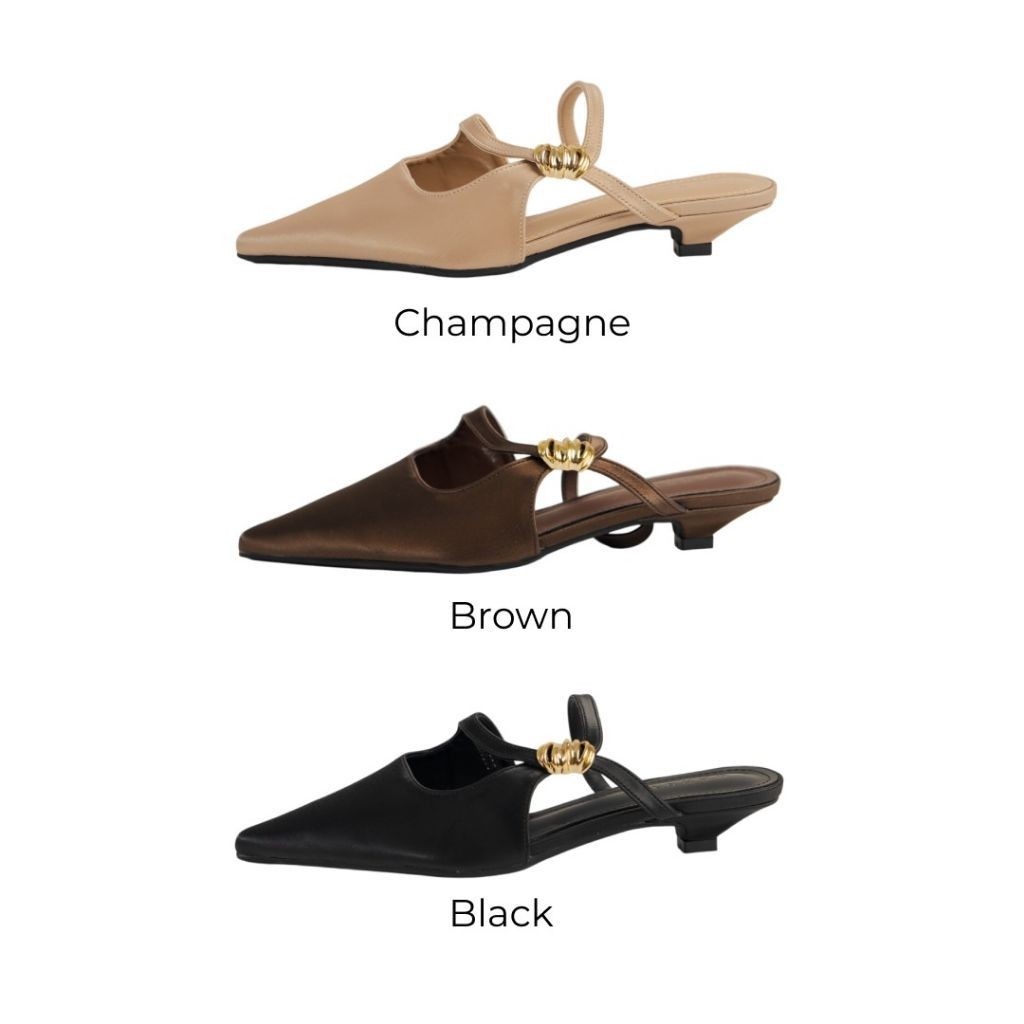 Mandys shoes - Mules - Topaz