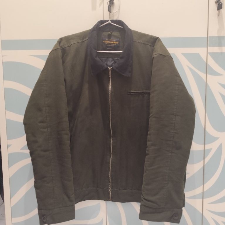 Eternalworks Work Jacket Green Second Mulus