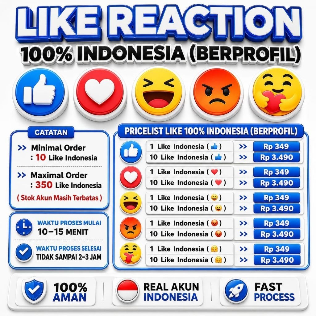 like Facebook Indonesia permanen selamanya