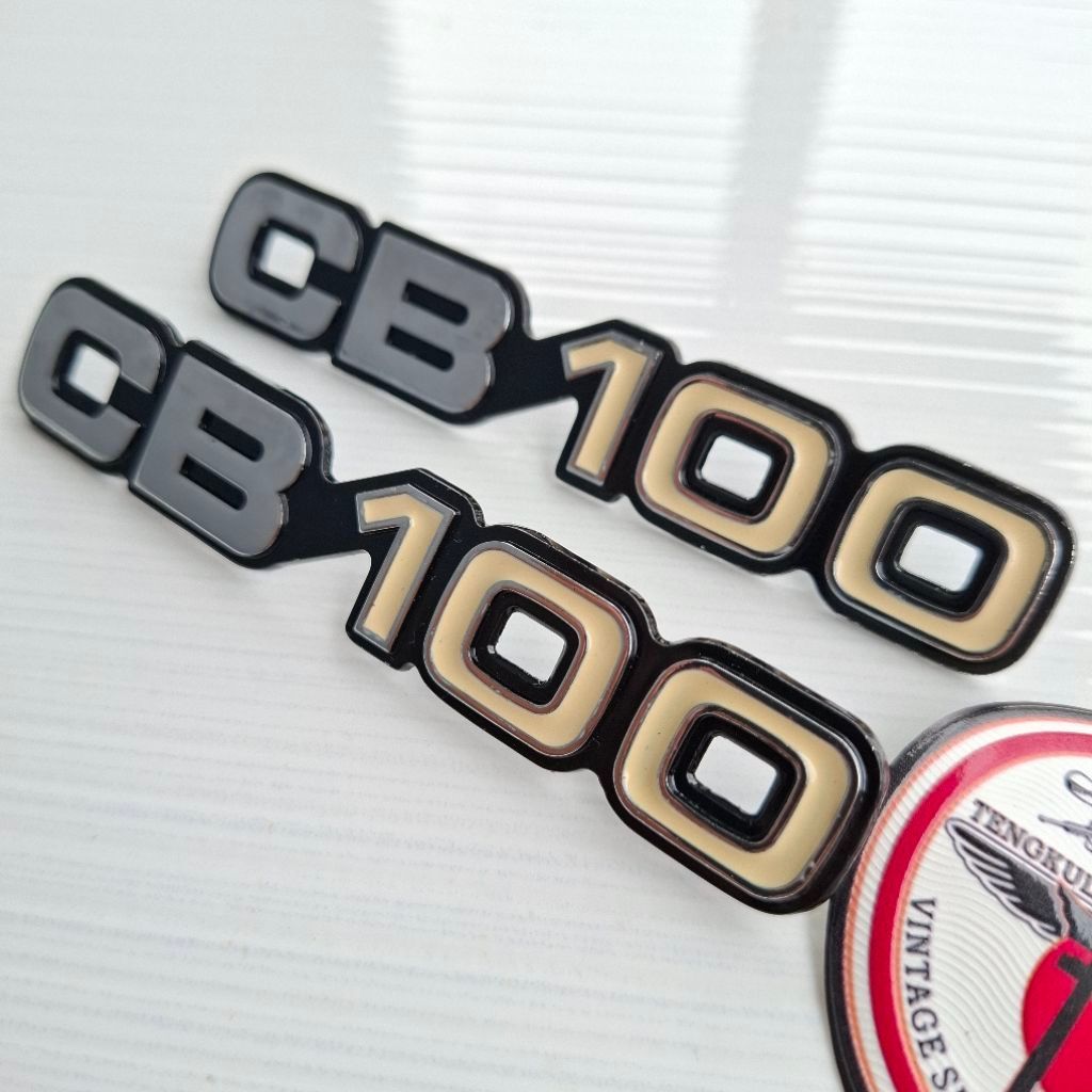 Emblem box aki import cb cb100 glatik