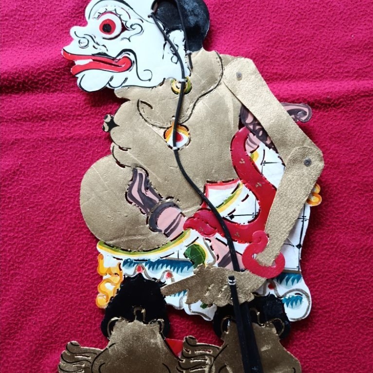 Wayang kulit asli Bagong Emas/Bagong Seno