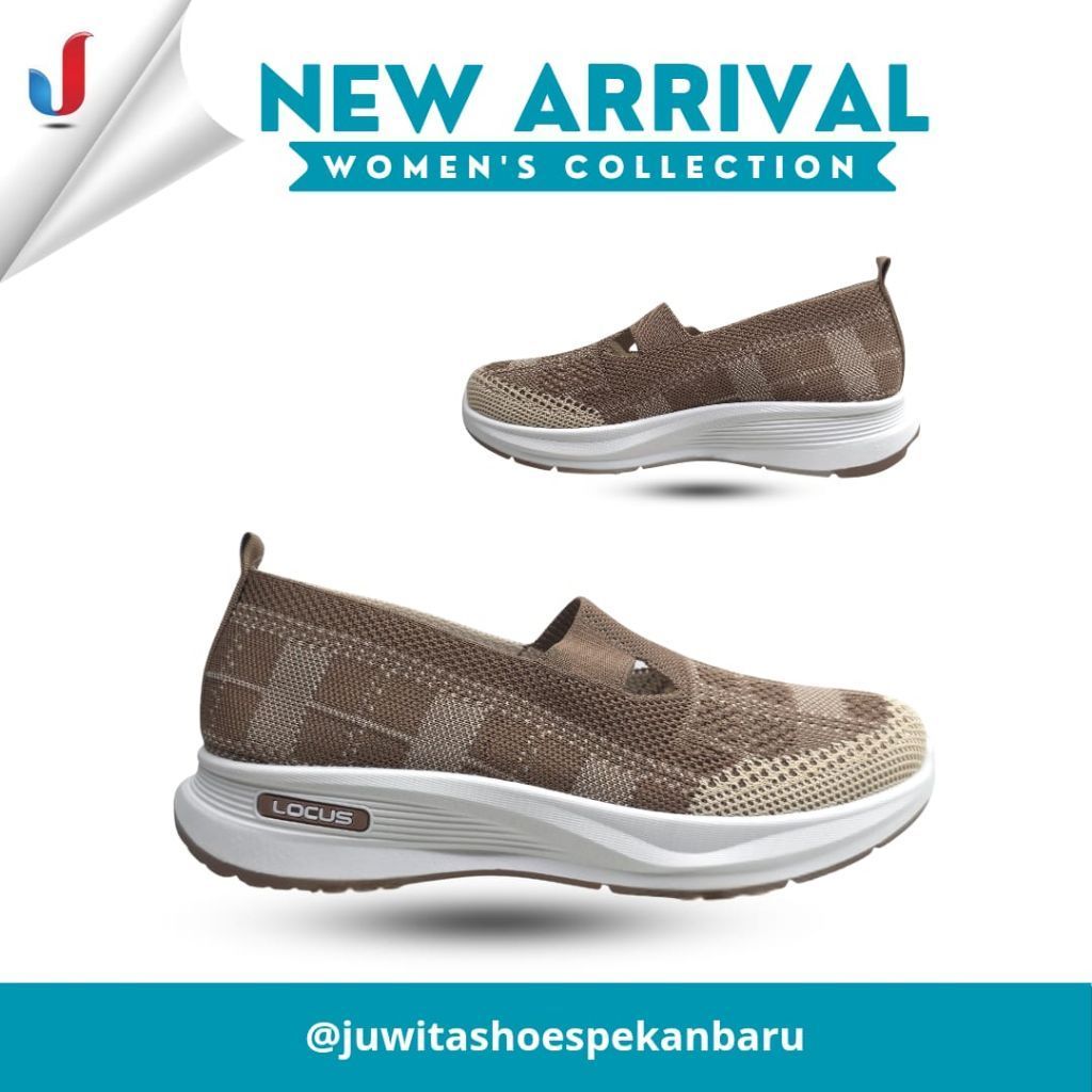 Sepatu sneakers wanita merk LOCUS tipe STV.2963