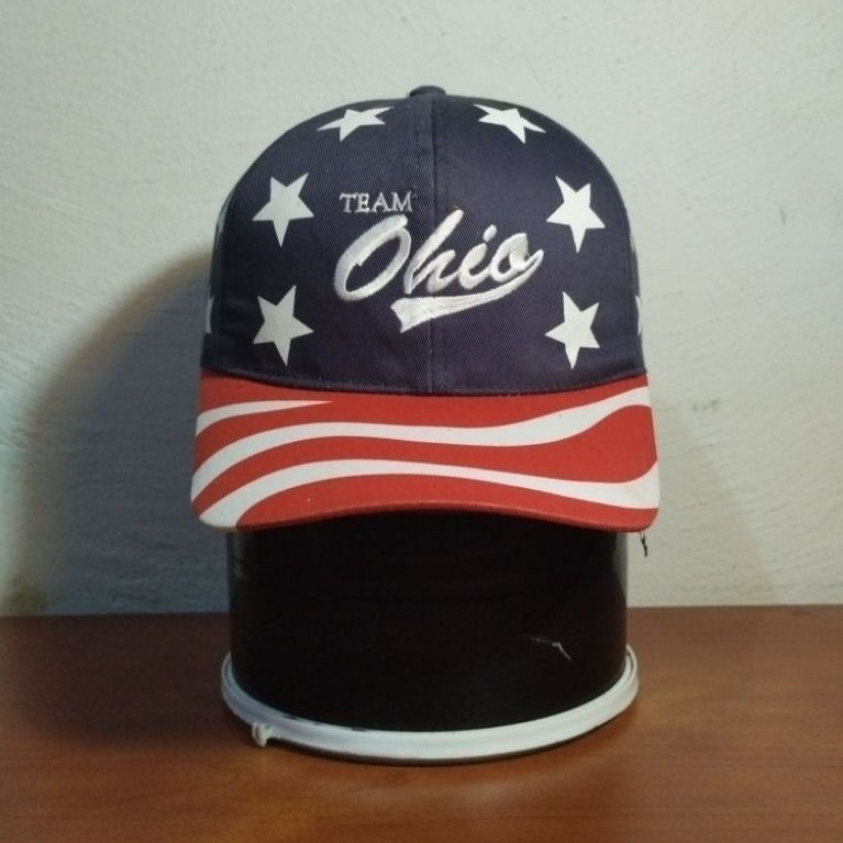 Topi Team OHIO Aop US Flag