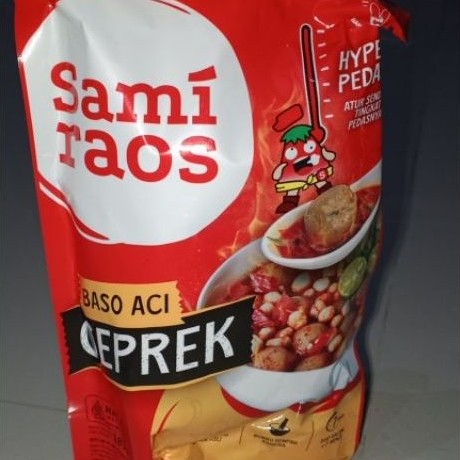 Baso Aci geprek Sami raos