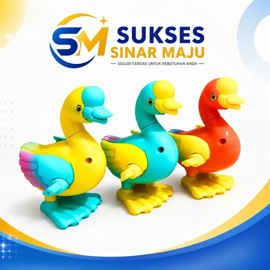 Sukses - Mainan Anak Angsa Bisa Jalan - Mainan Angsa Putar AR 157