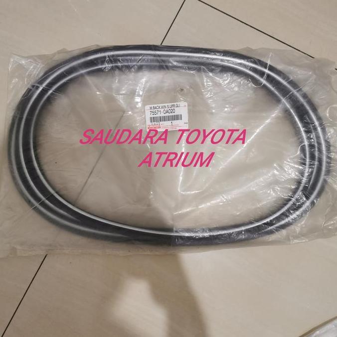 Karet kaca belakang soluna GLI list kaca belakang soluna GLI orinal