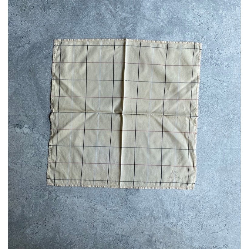 Vintage Burberry Handkerchief / Bandana