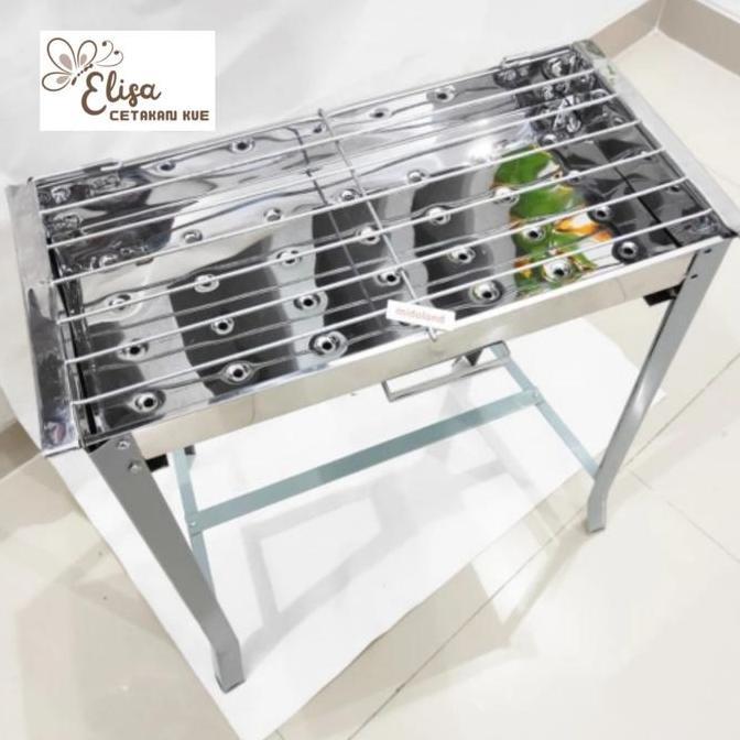 Panggangan Sate Arang Stainless / Bakaran Sate Ayam Ikan Jumbo