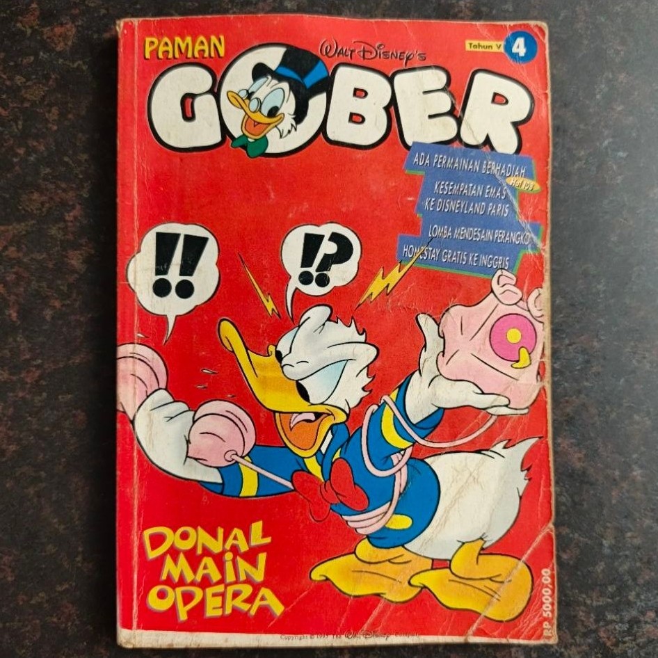 komik Paman Gober Donald Bebek vol 4