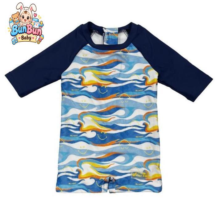 Lee Vierra Kids Smiley Wave Long Sleeves Diving