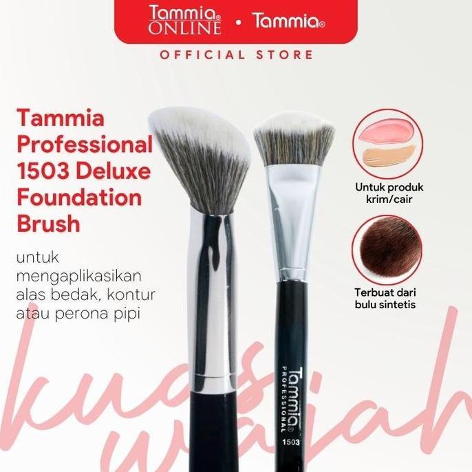 Tammia Professional 1503 deluxe foundation brush Kuas Wajah