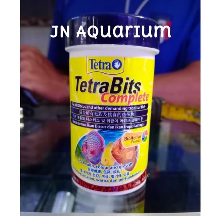 TetraBits Tetra bits makan pellee ikan hias discus Complete 30gr
