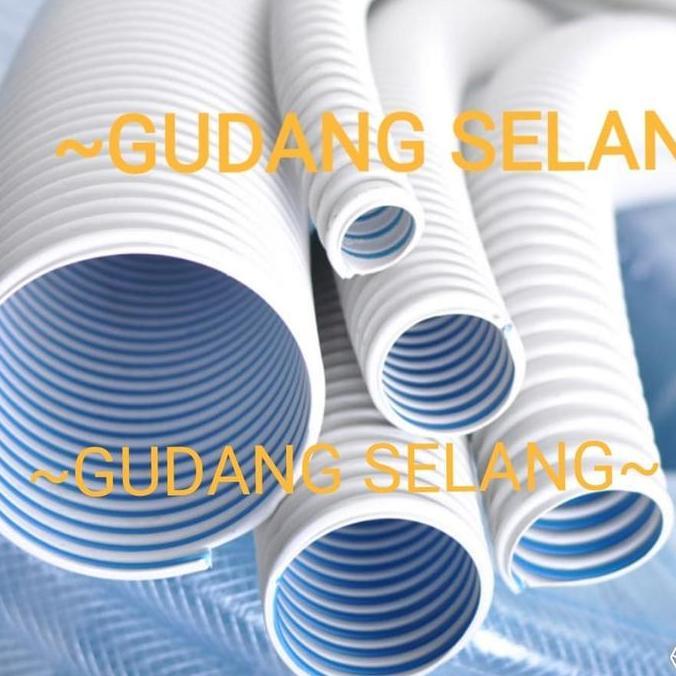 ASILAM.SHOP91 - SELANG HISAP VACUUM 1 1/2" DUCT HOSE SERBUK POWDER BUBUK SELANG HAWA MESIN AC UAP UD