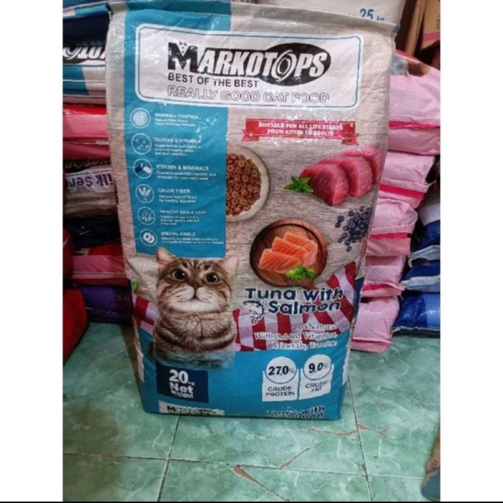 Markotops Tuna Salmon 20kg
