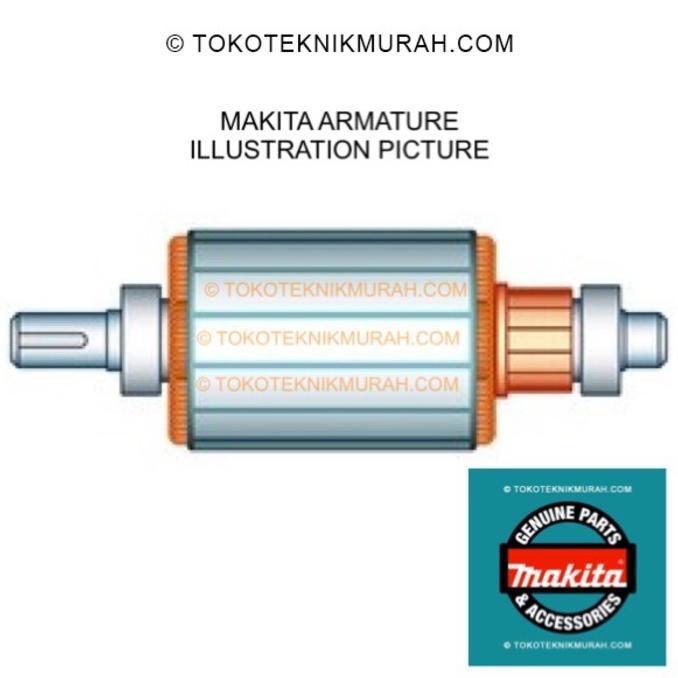 Makita Armature Mt583 / Angker Mt 583 Asli Original Co