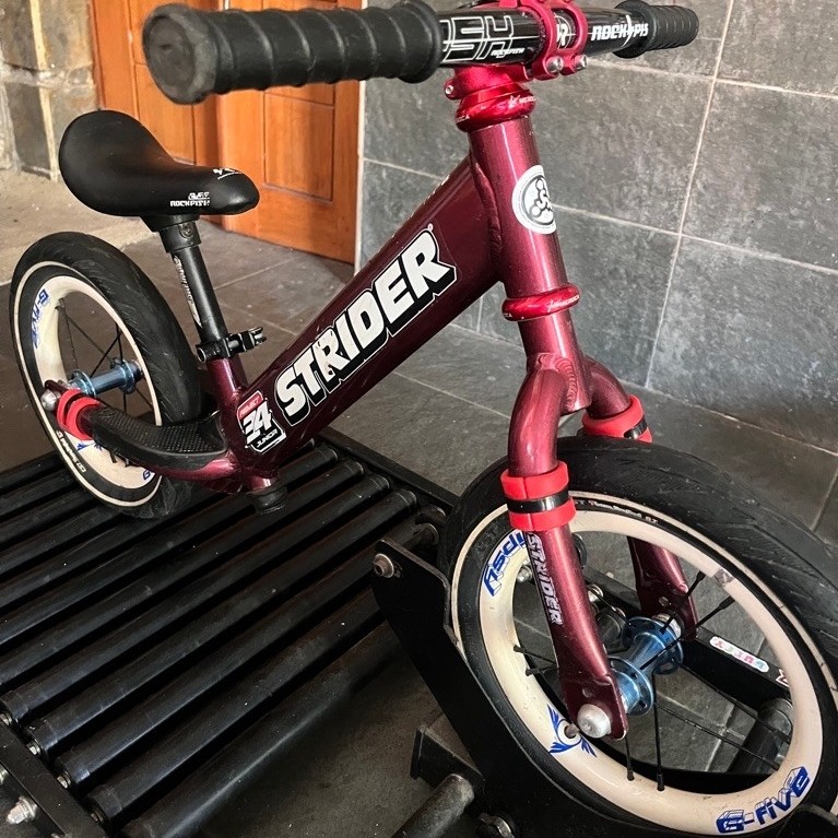 Strider 12 Red Preloved Push Bike Murah