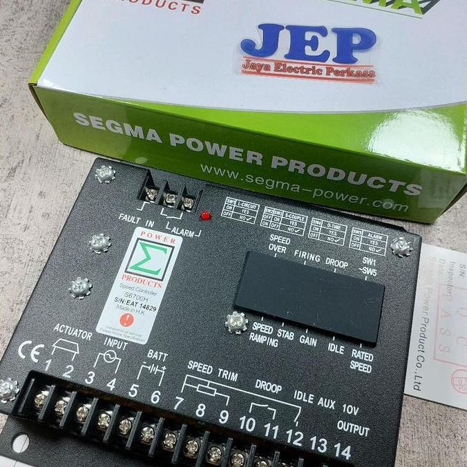 Promo Speed Control Genset Segma S6700H / Speed Control S 6700 H Genset Segma