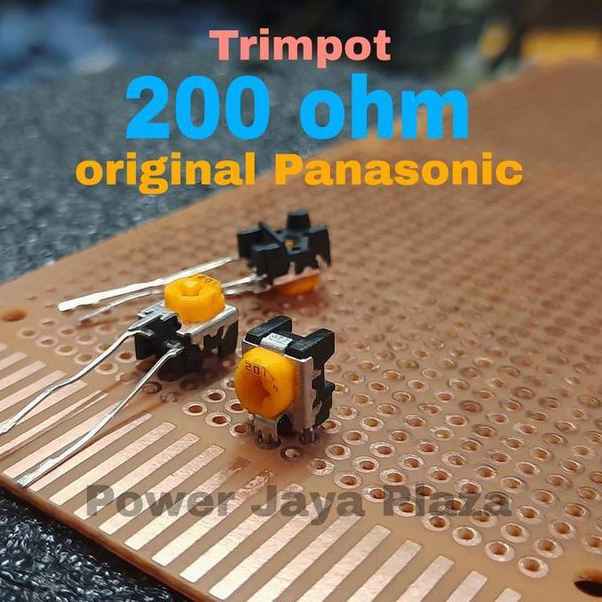 TRIMPOT VR 200OHM 200 OHM 201 VR200OHM ORIGINAL PANASONIC MATSUSHITA JAPAN PJP79