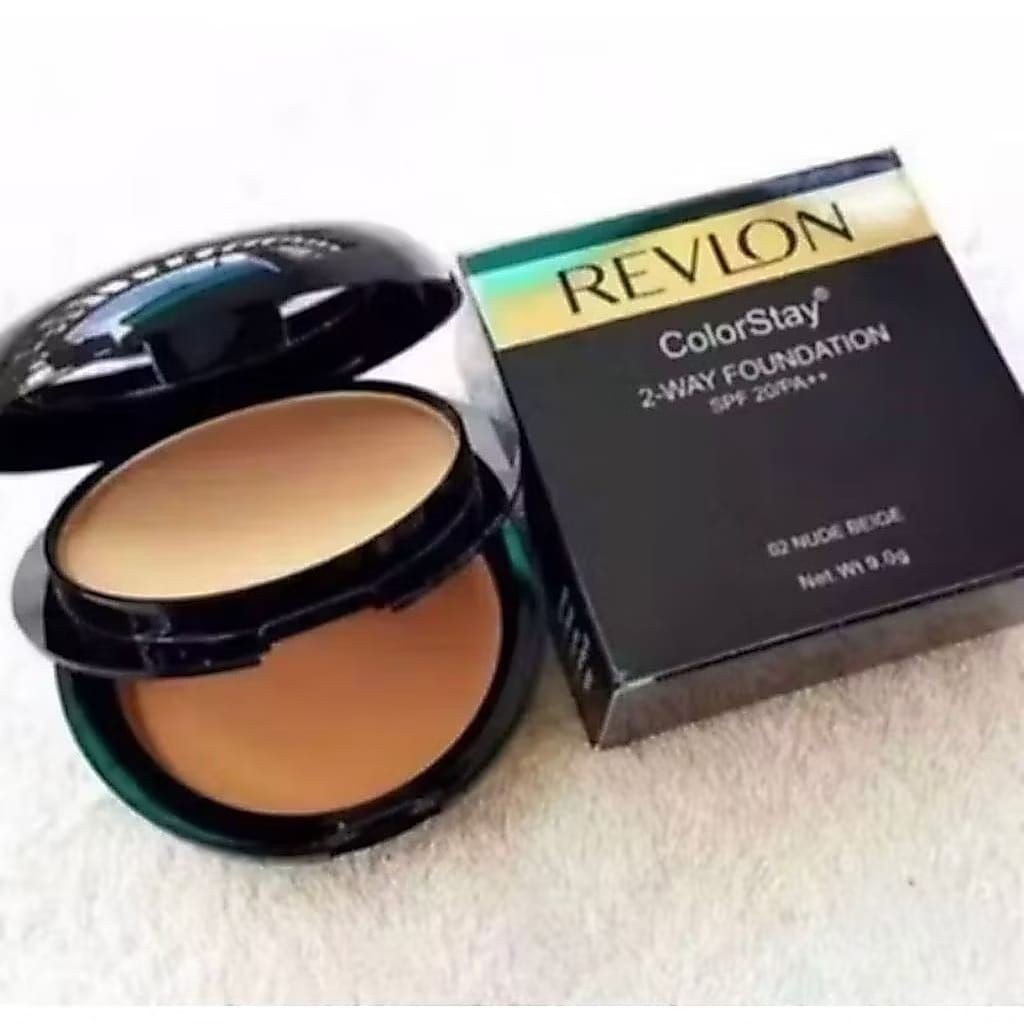 Bedak Revlon 2in1 Padat Basah Matte Natural