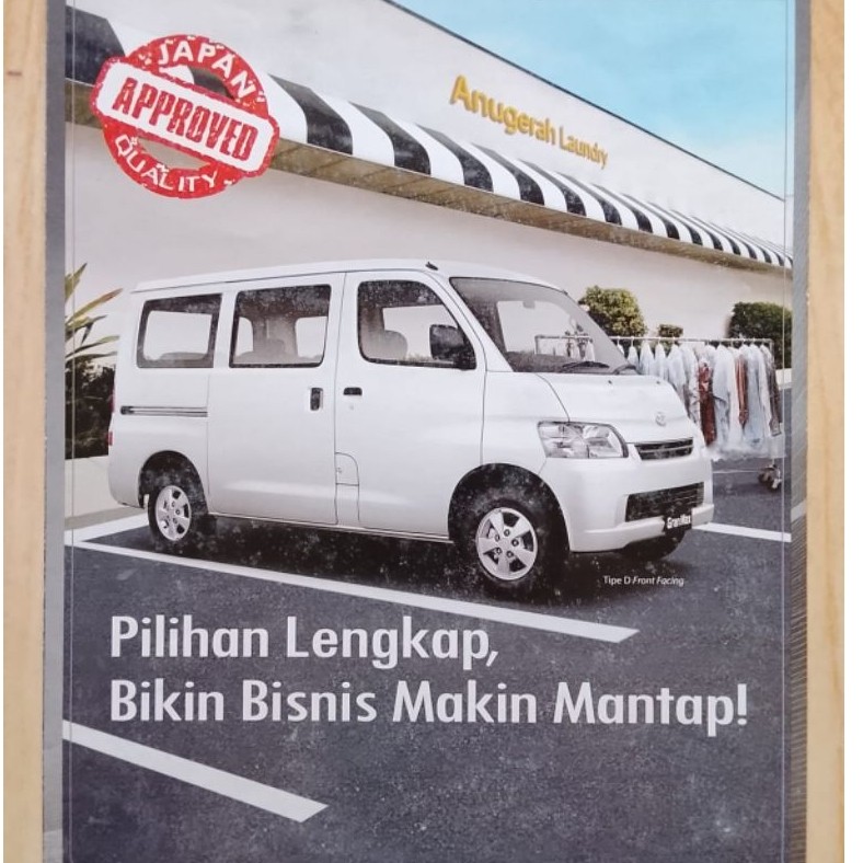 Brosur Original Daihatsu Gran Max Minibus 2013
