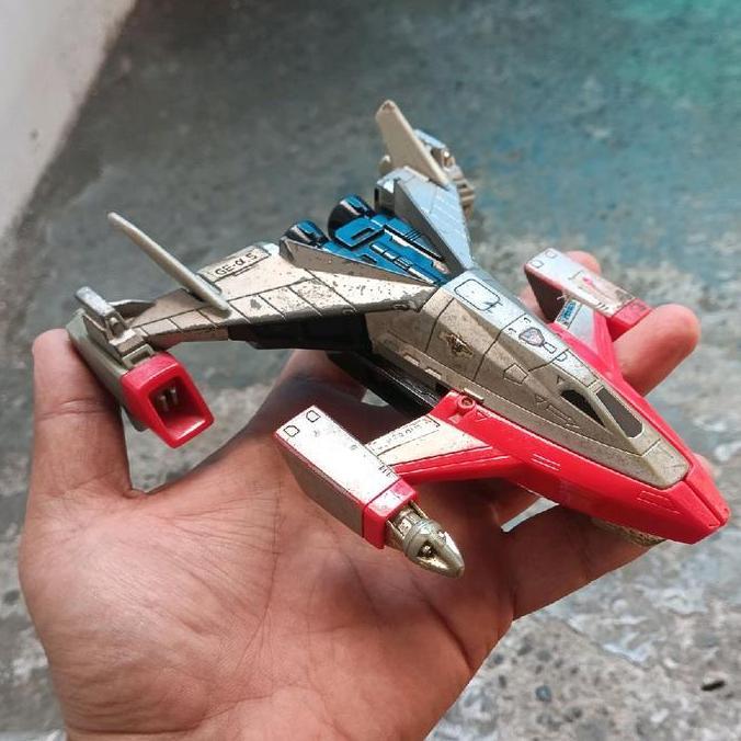 DIECAST LOOSE DIECAST PESAWAT ULTRAMAN DYNA EAGLE SUPER GUTS DX SUPERGUTS BANDAI CHINA