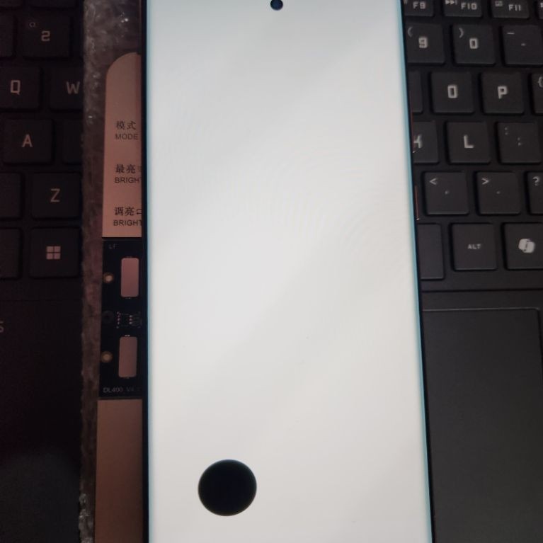 Lcd Samsung S22 Ultra Original Copotan Minus Tompel Garis 1103