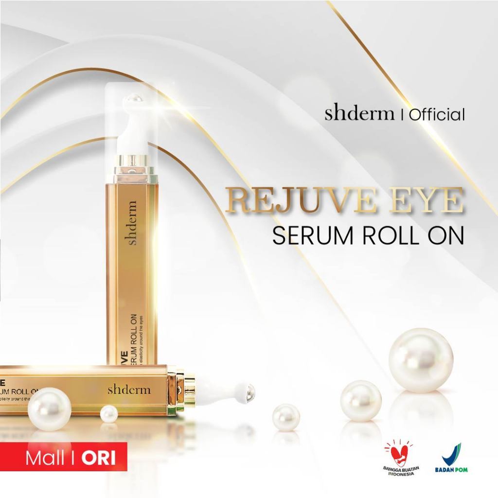 SHDerm Rejuve Eye Serum Roll On Serum Perawatan Bawah Mata