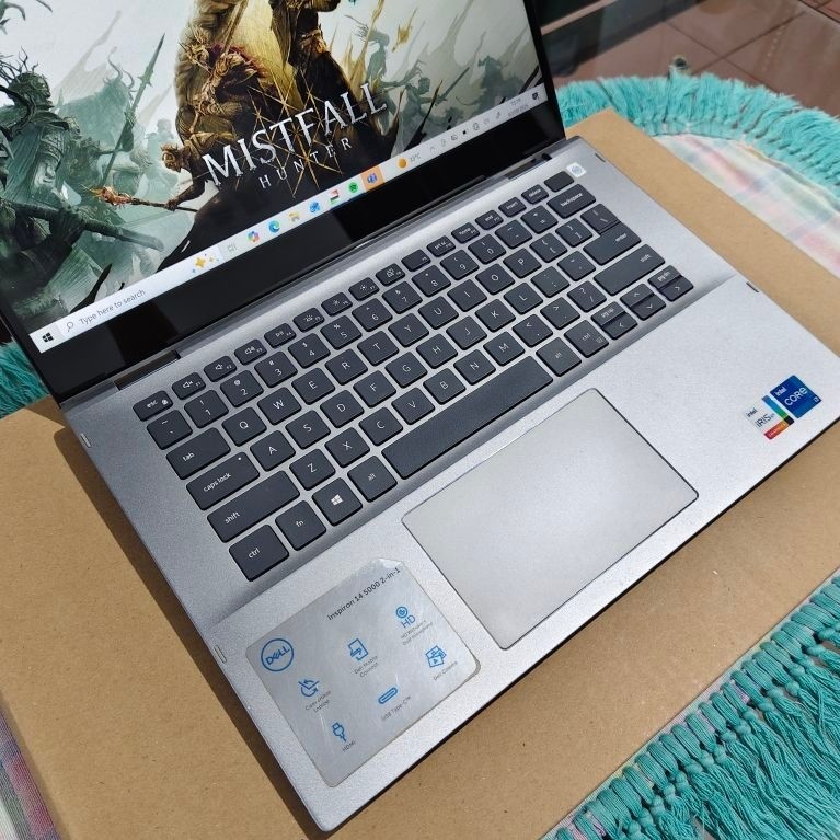 laptop dell inspiron 5406 2in1 core i7 gen 11 16/512 fhd ips touchscreen