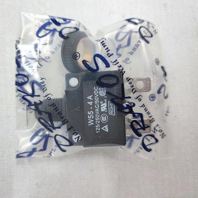 Overload pompa air submersible 3A 4A 5A 6A 8A 10A 15A 20A 25 A Wokema Drakos W55 series | 3 Ampere 4