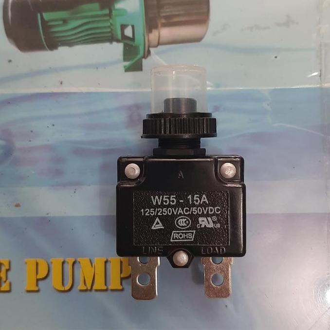 sparepart overload 15A pompa submersible atau pompa satelite