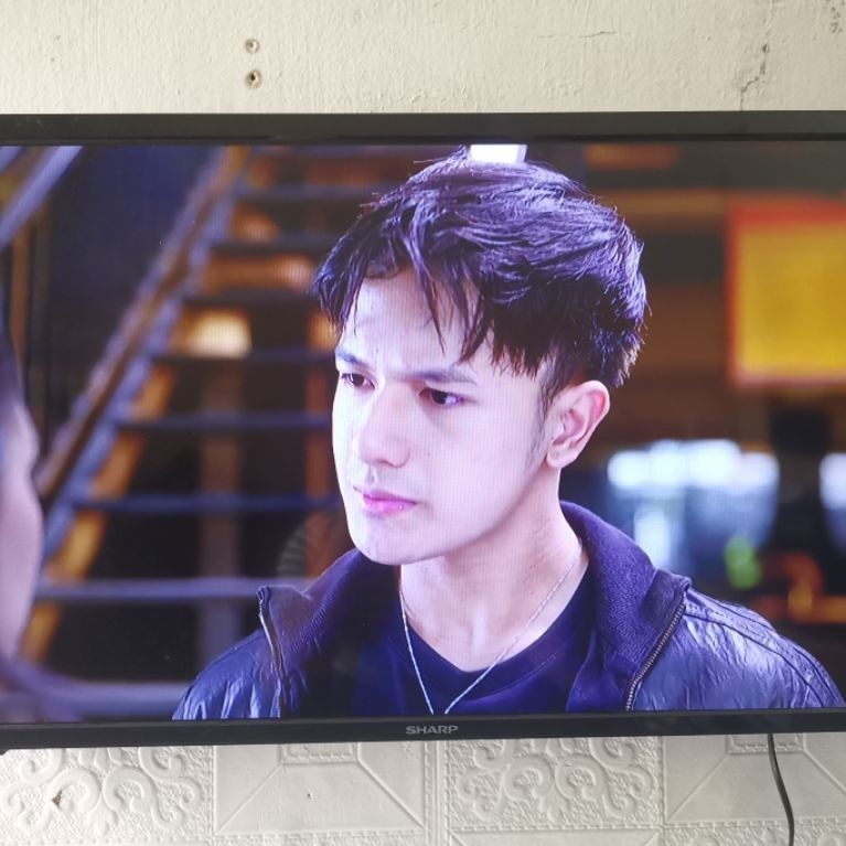 Sharp Led TV 32 Inch Analog TV + Bracket TV (Inc. Packing Kayu)