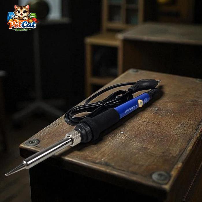 Taffware Solder Adjustable Temperature Fast Heating 60W 5 Tips 8g Tin - CS-31 C