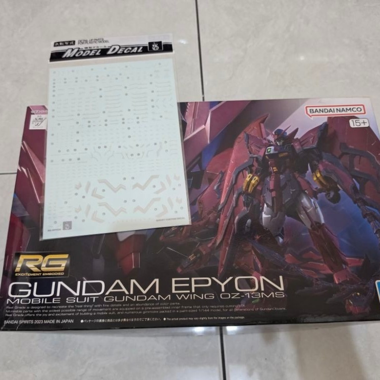 RG epyon + decal ghost