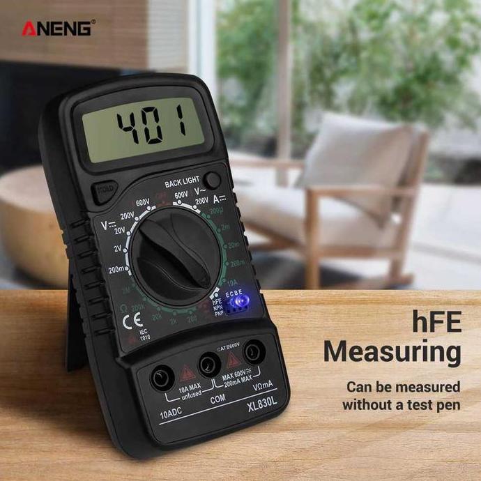 Pilihan - Aneng Digital Multimeter Voltage Tester - Xl830L/Multitester Digital