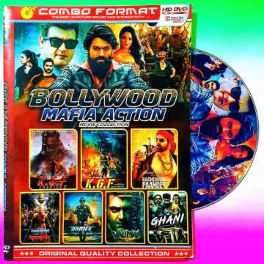 KASET DVD FILEM INDIA CAMPURAN KOLEKSI ACTION TERBARU-DVD FILEM INDIA BOLLYWOOD