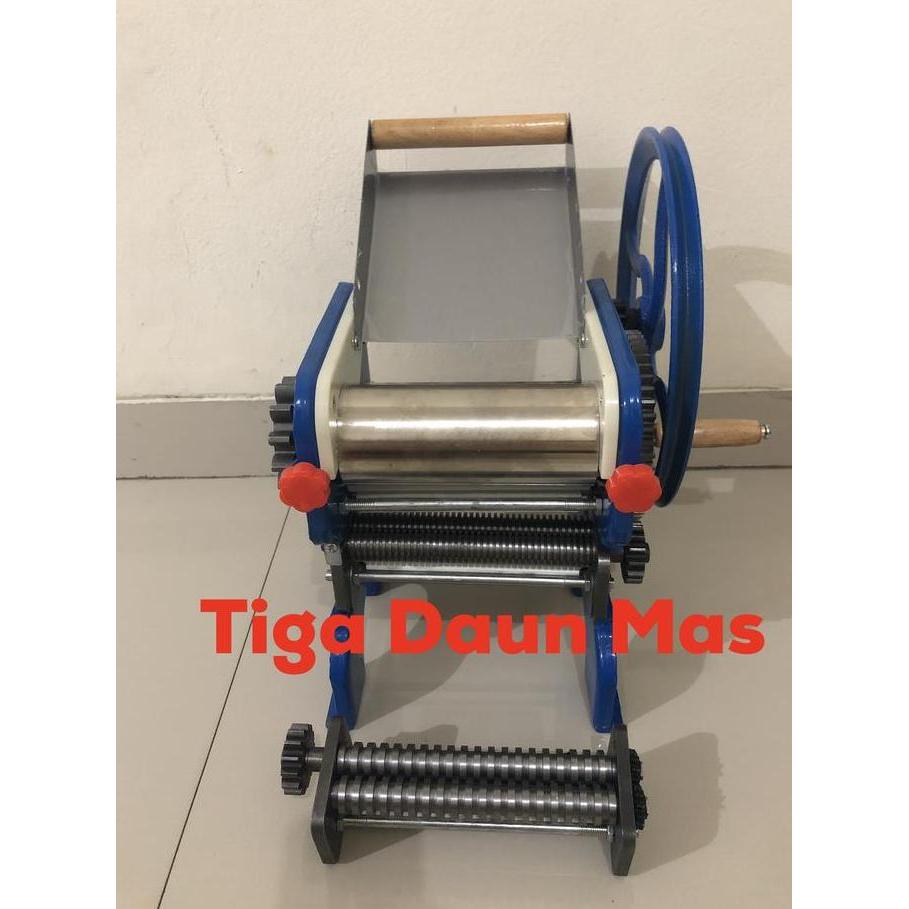 mesin cetak mie manual / mesin giling mie manual