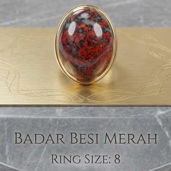 badar besi merah