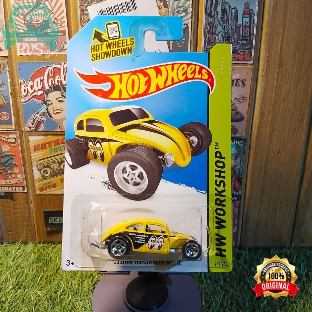 Hotwheels Custom Volkswagen Beetle Mooneyes Hotwheels Beetle Mooneyes Hotwheels Workshop 2013