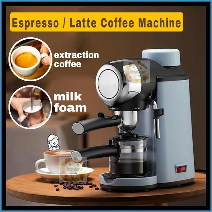TERMURAH - NA - MESIN KOPI BEAR COFFEE MACHINE WITH FOAM MAKER ALAT PEMBUAT KOPI