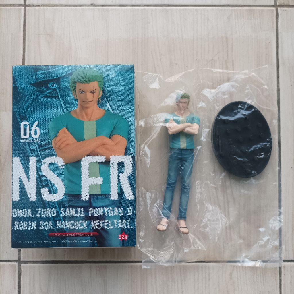 FZO Statue NSFR One Piece Roronoa Zoro Mainan Action Figure
