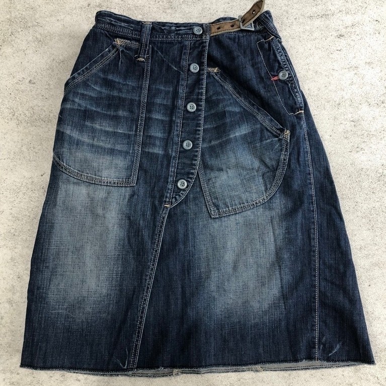 Japanese Brand Antgauge Buckle Back Skirt