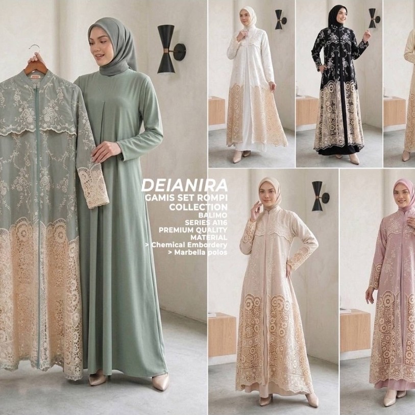 GAMIS SET ROMPI DEIANIRA BY BALIMO ORI