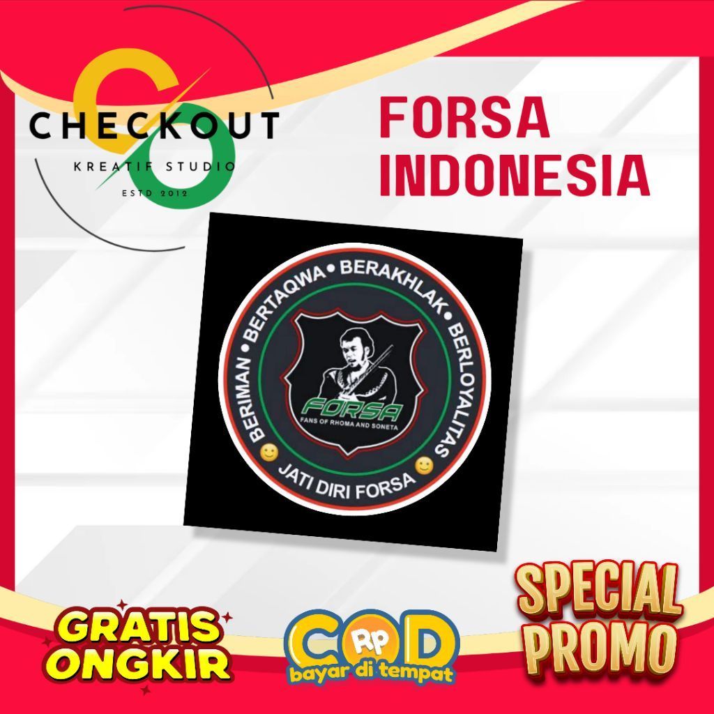 Stiker forsa fans rhoma dan soneta grup