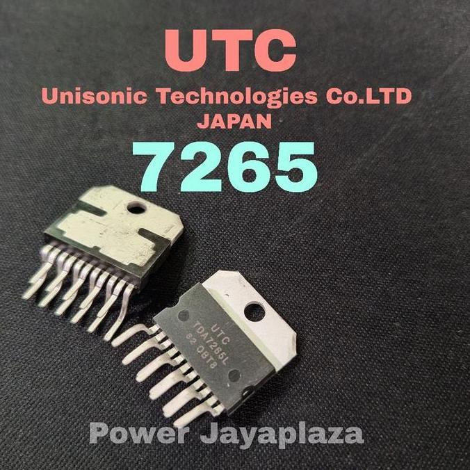 IC TDA7265 TDA 7265 UTC 7265 UTC7265 ( UTC = UNISONIC TECHNOLIGIES CO.LTD JAPAN ) PJP79