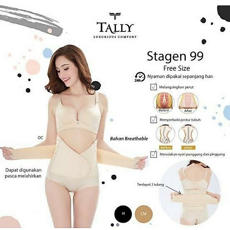 Stagen Tally 99 Korset Tally 99 Stagen Ibu Melahirkan Stagen Pelangsing