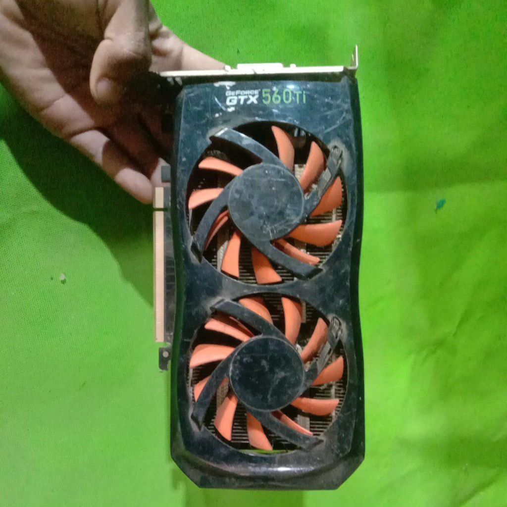 VGA card Gtx 560ti Asus tidak tampil