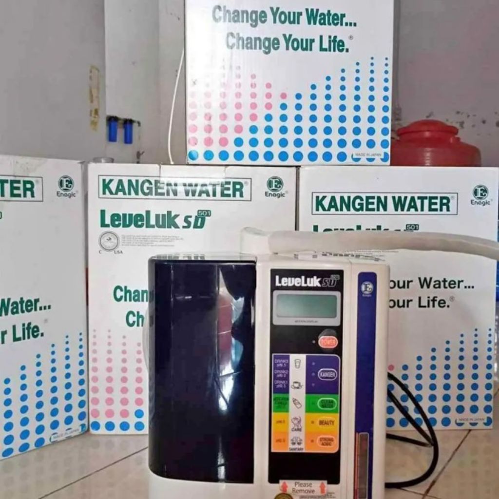mesin kangen water SD501 bekas mulus rasa baru 7plat. kangen water SD501