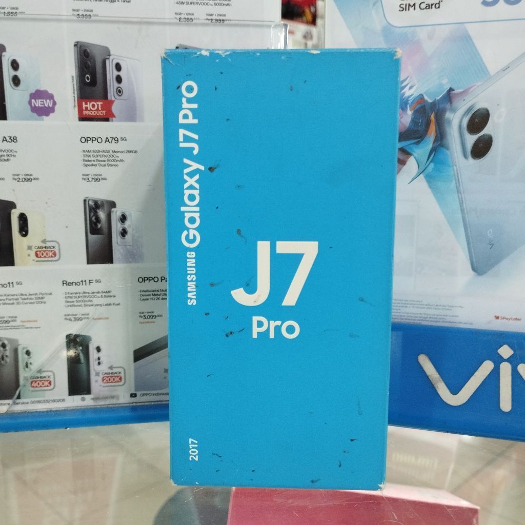 Dus Samsung J7 Pro - Kardus Bekas Samsung J7 Pro - Kondisi Sesuai Foto