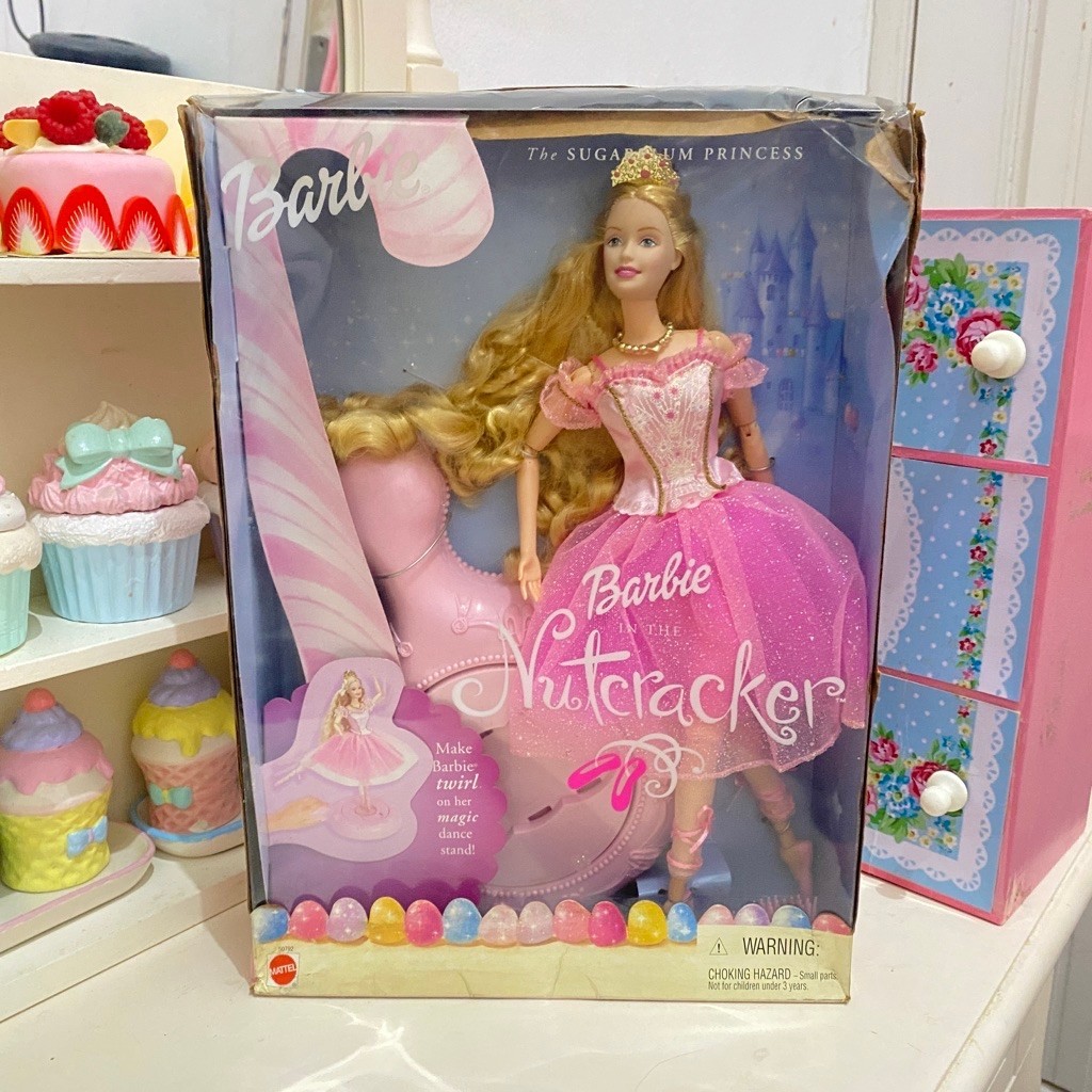 NEW NRFB Barbie The Sugar Plum Princess Barbie in The Nutcracker Clara 2001 RARE