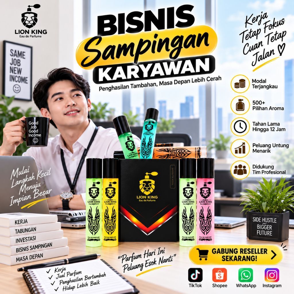 BISNIS PARFUM  KARYAWAN (LION KING PERFUME )